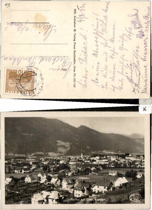 60142,Spittal a.d. Drau pub Knollmüller 1932