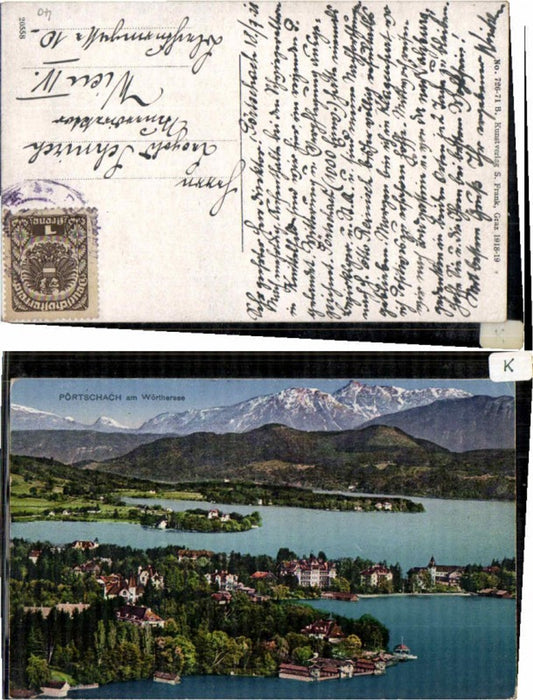 60148,Pörtschach am Wörthersee pub Frank 726-71b