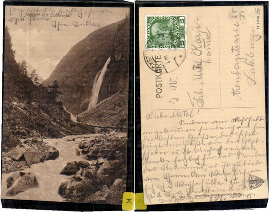 60150,Naßfeld mit Schleierfall b. Böckstein Badgastein