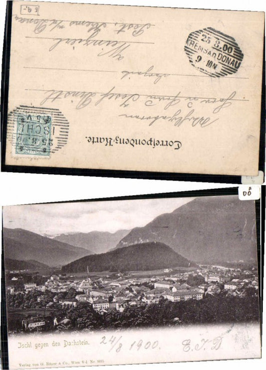 60268,Ischl gegen Dachstein 1898