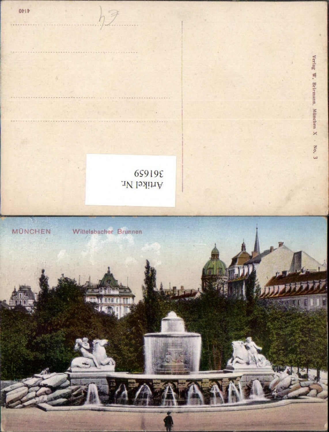 361659,München Wittelsbacher Brunnen