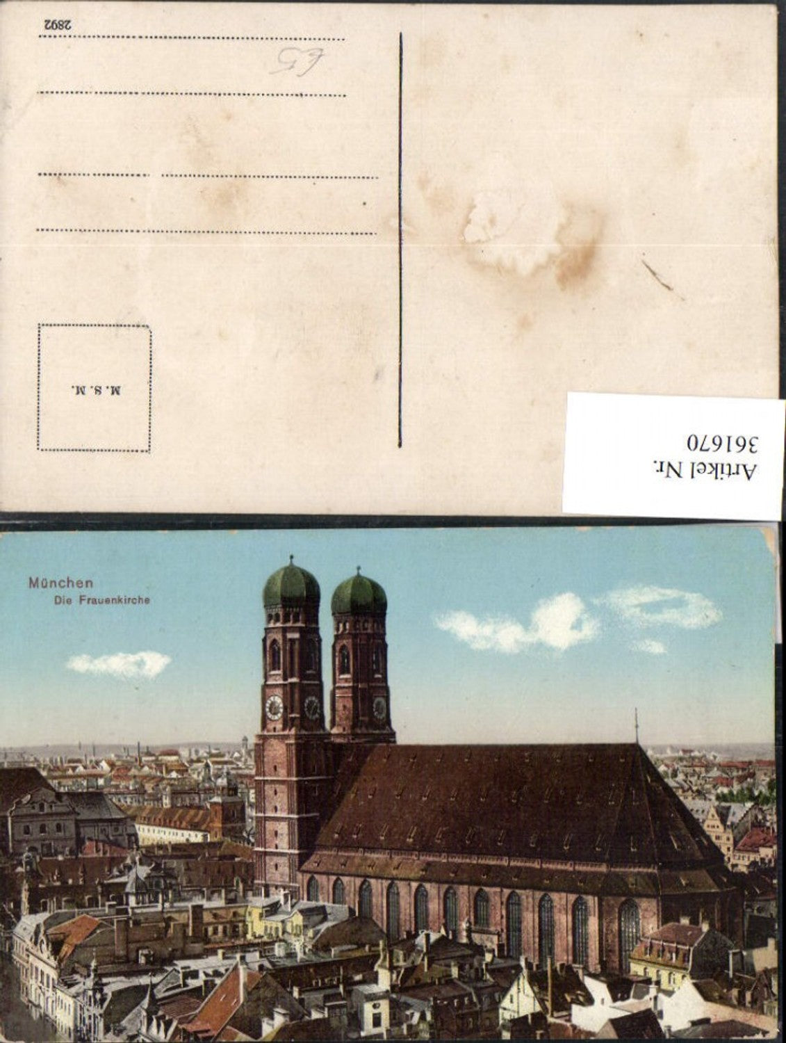361670,München Frauenkirche Kirche