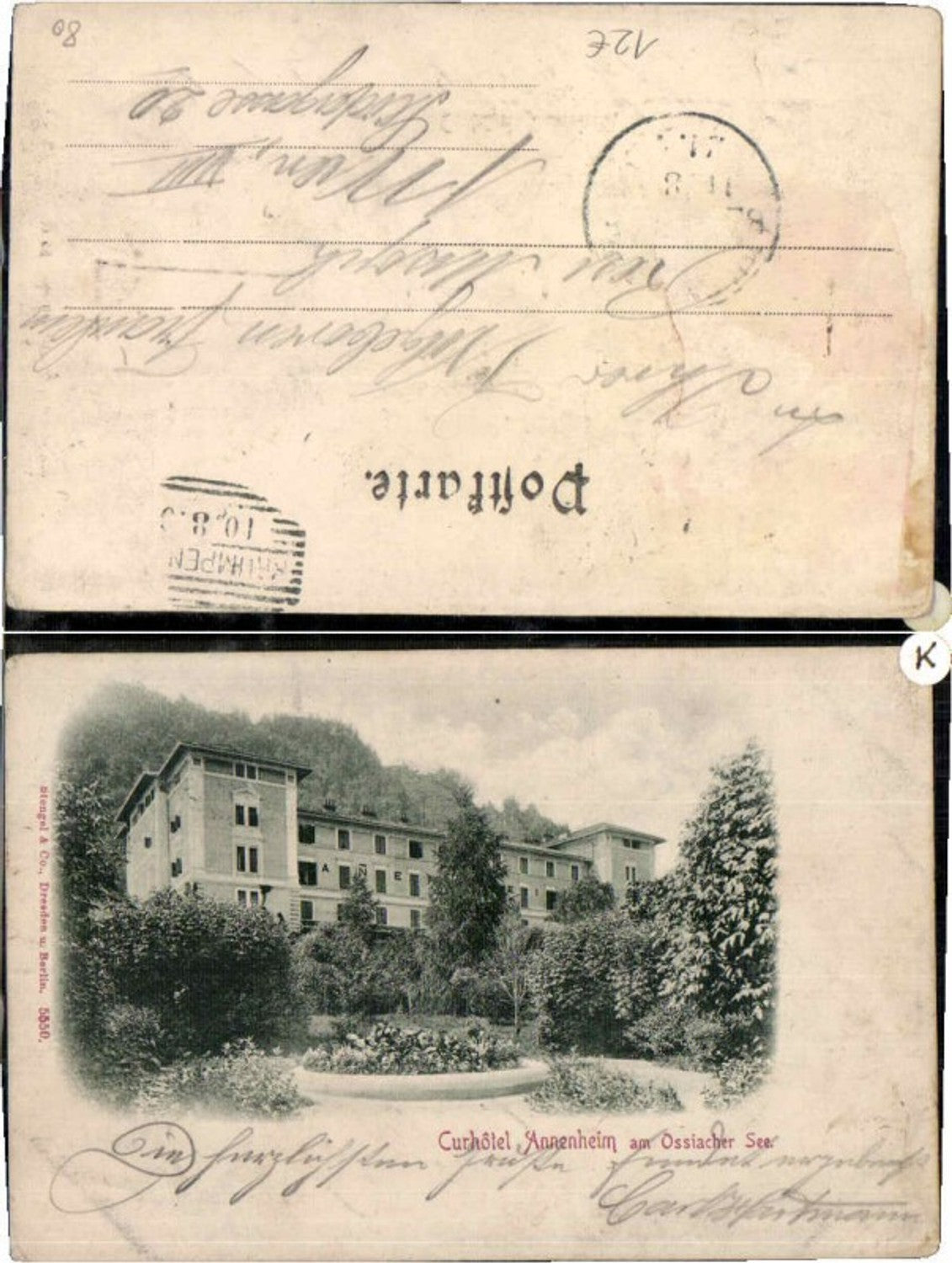 60361,Annenheim am Ossiachersee Curhotel 1898