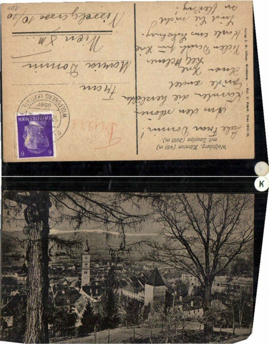 60364,Wolfsberg Totale um 1918