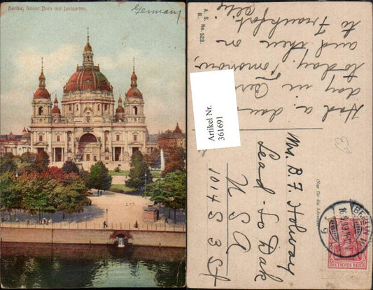 361691,Berlin Dom Kirche m. Lustgarten