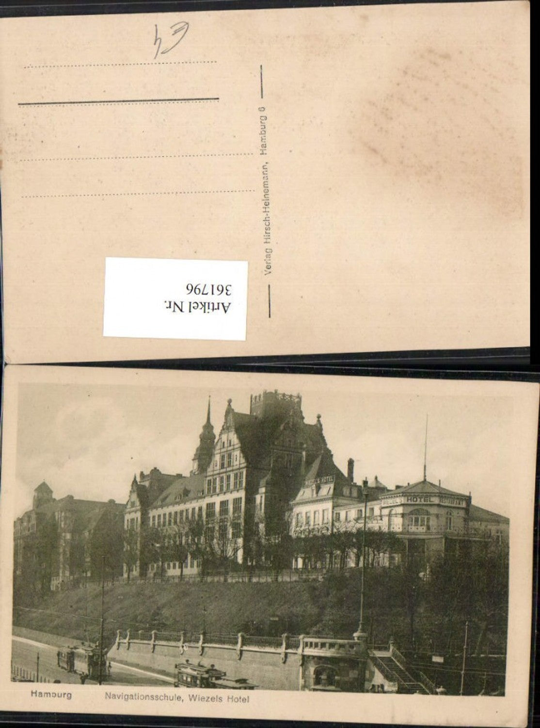 361796,Hamburg Navigationsschule Wiezels Hotel
