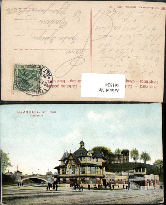 361824,Hamburg St. Pauli Fährhaus pub Trenkler & Co