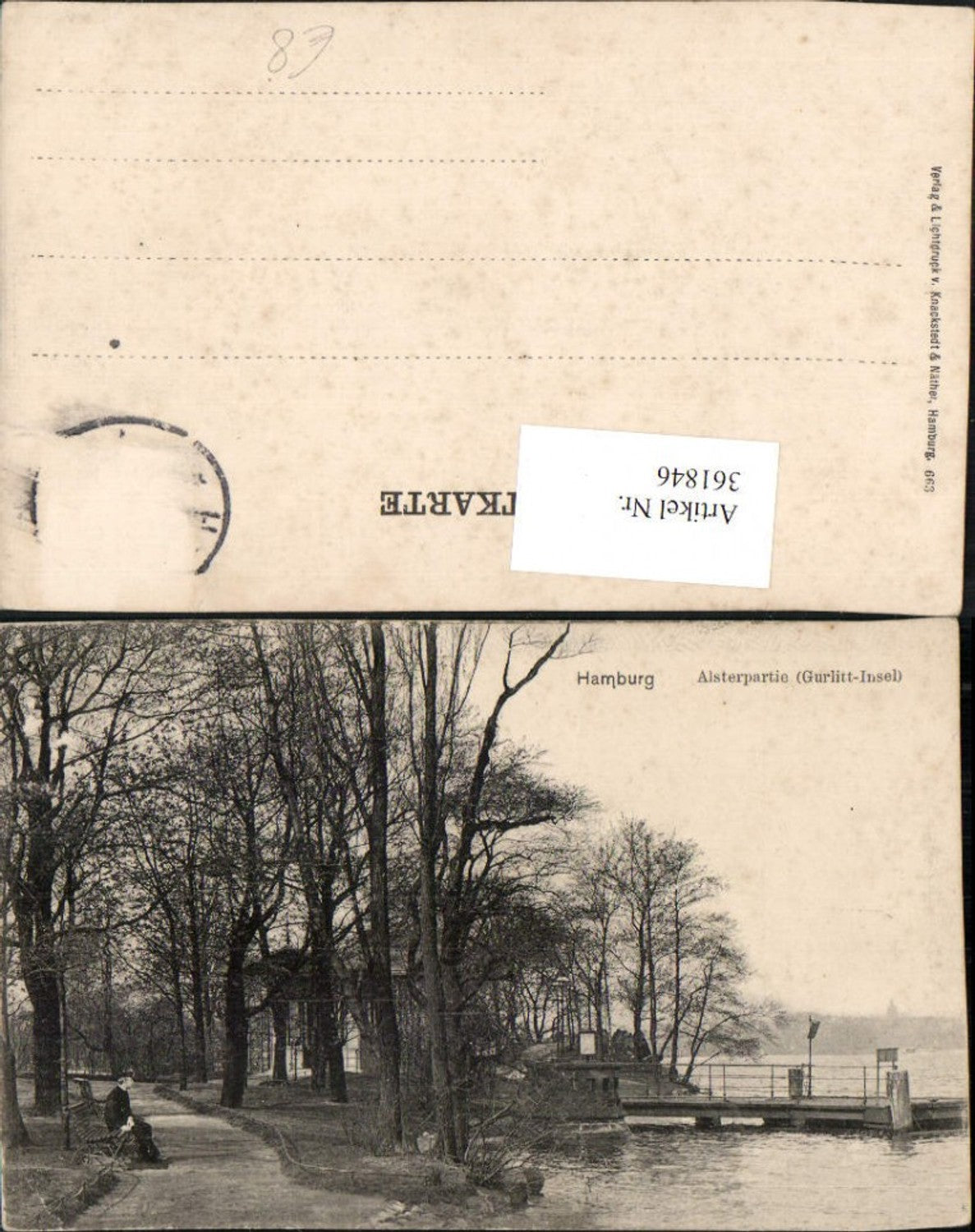 361846,Hamburg Alsterpartie Gurlitt-Insel