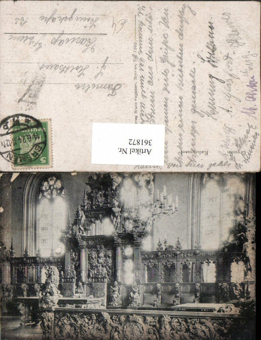 361872,Bremen Rathaus Saal Innenansicht