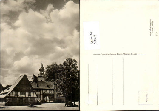 361977,Goslar Harz Frankenberger Plan Gebäude