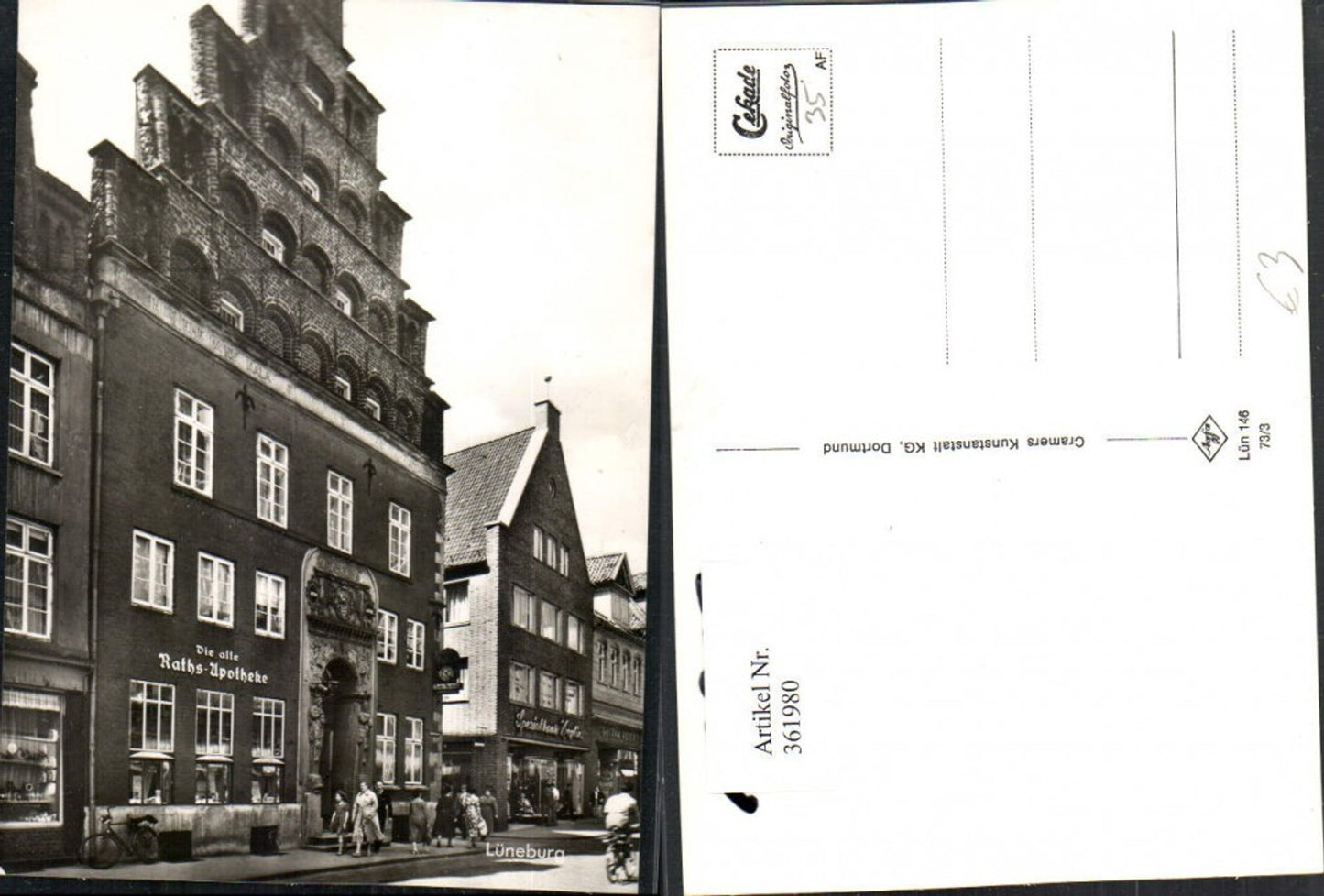 361980,Lüneburg Die alte Raths-Apotheke