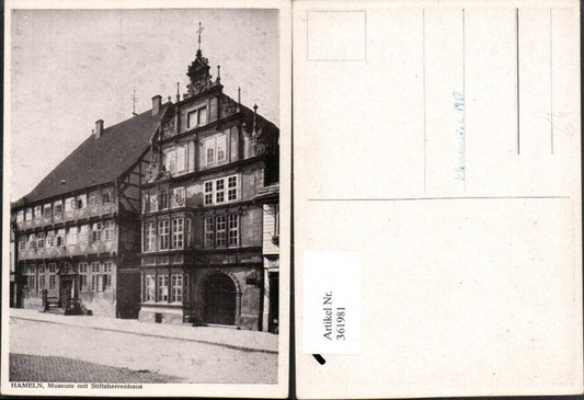 361981,Hameln Museum m. Stiftsherrenhaus
