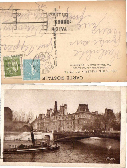 60844,Mona Dampfer am Fluss Stadthaus