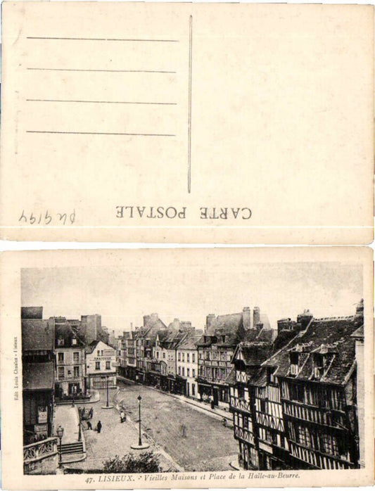 60853,Lisieux Vieilles Maisons et Place Halle au beurre