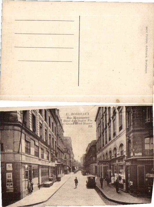 60854,Bordeaux Rue Montesquien Hotel du Chapon