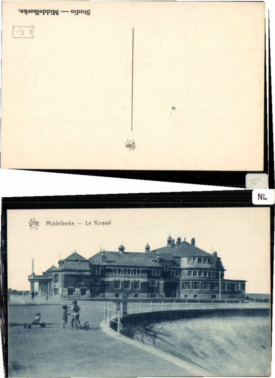 60975,Middelkerke Le Kursaal Kinder spielen Roller