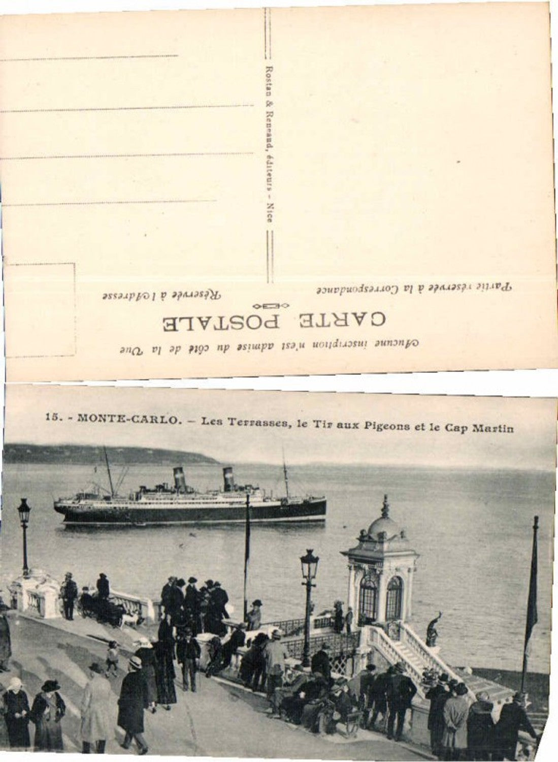 61038,Monte Carlo Les terrasses dampfer Schiff