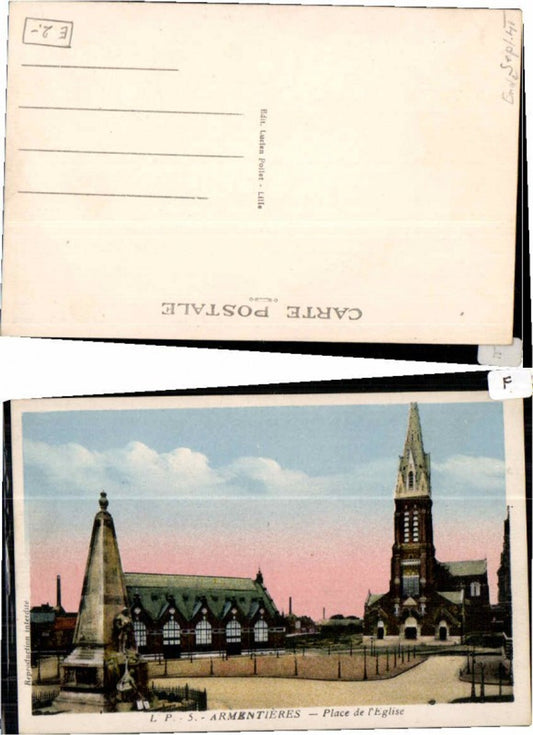 61044,Armentieres Place de Eglise