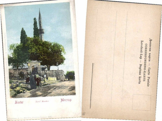 61149,Mostar Moschee Saric Mocrap 1905