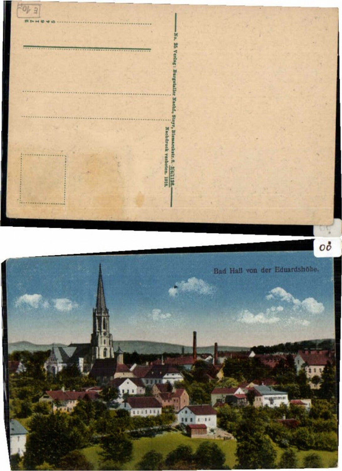 61660, Bad Hall near Steyr long shot 1918