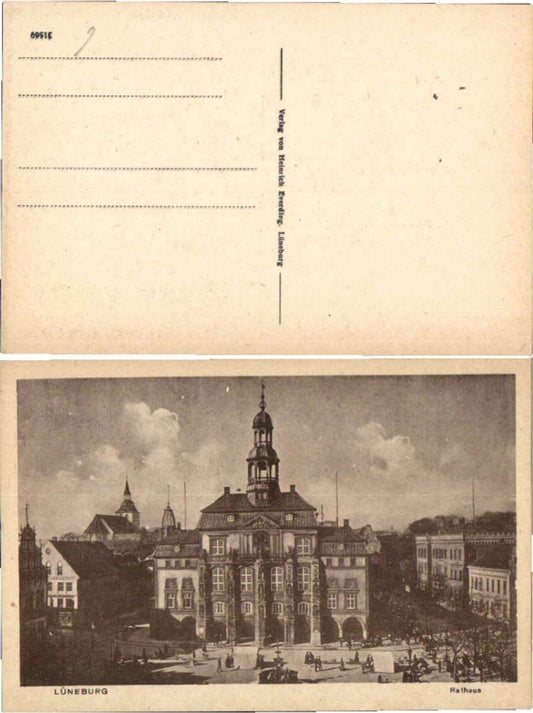 62134,Lüneburg Rathaus um 1925