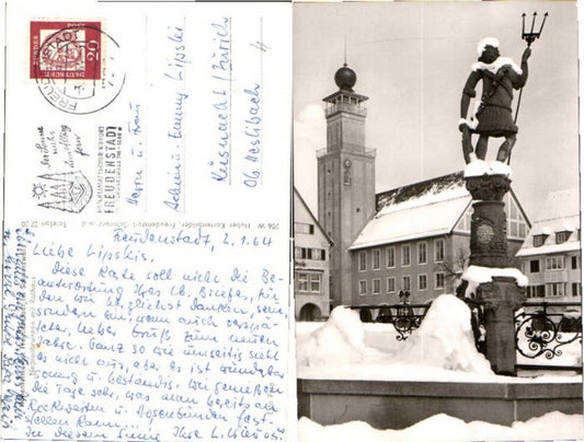 62157,Freudenstadt im Schwarzwald Marktplatz