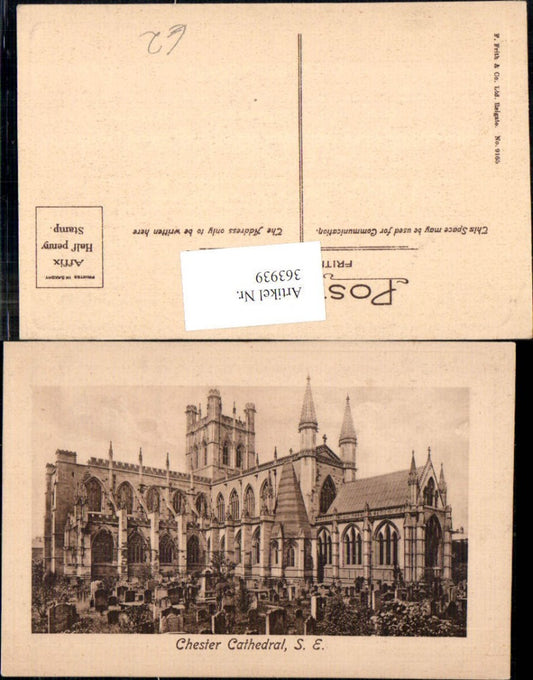 363939,Kirche Chester Cathedral S.E. Passepartout