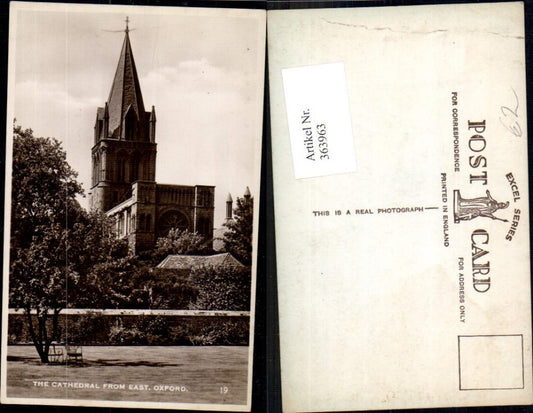 363963,Kirche Oxford The Cathedrale from East
