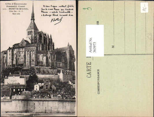 363973,Kirche Mont St Michel East side