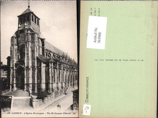 363988,Kirche Lisieux L Eglise St Jacques