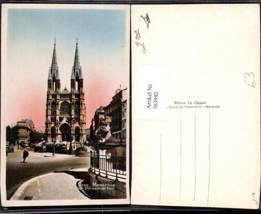 363992,Kirche Marseille L Eglise St Vincent de Paul
