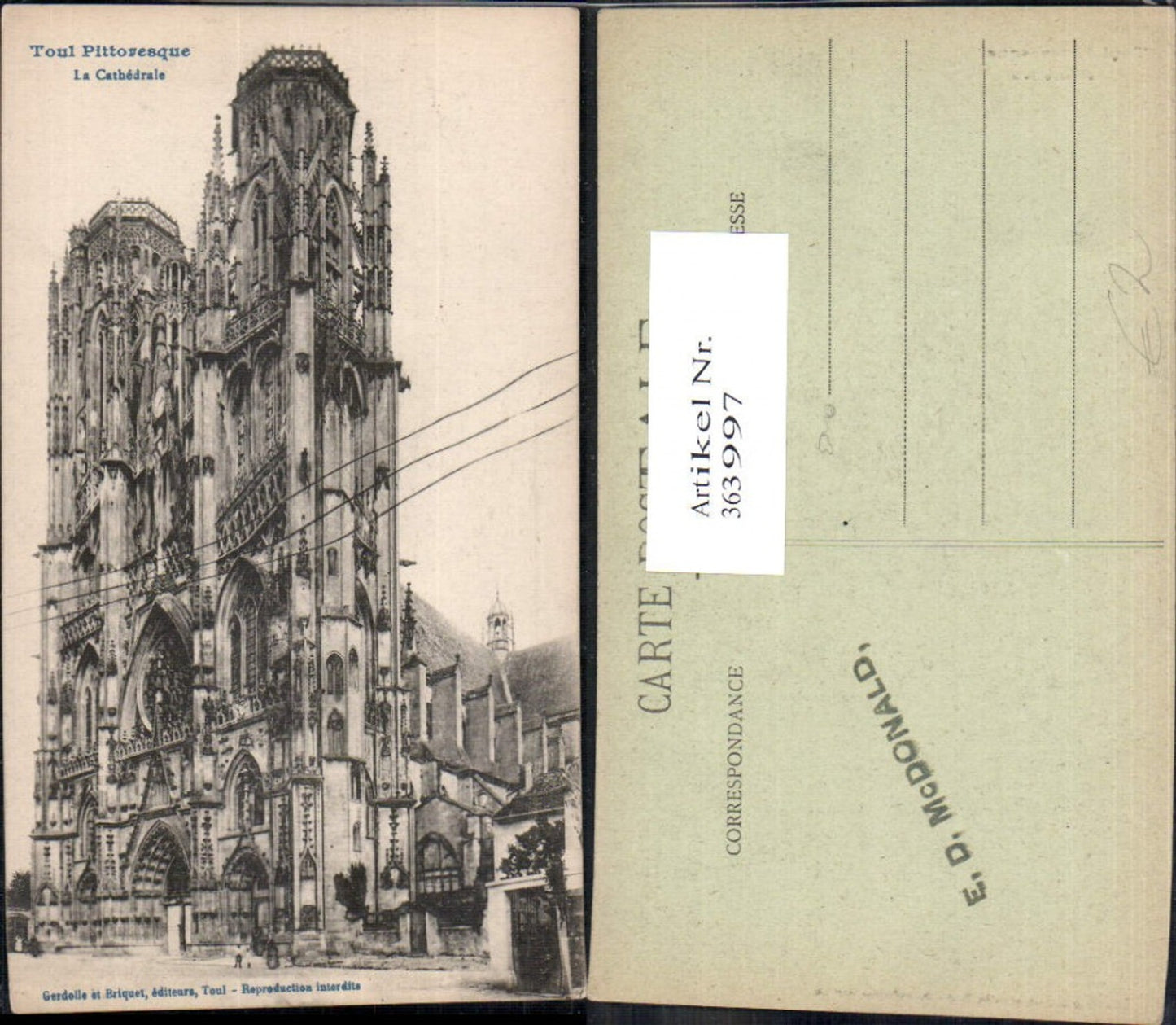 363997,Kirche Toul La Cathedrale