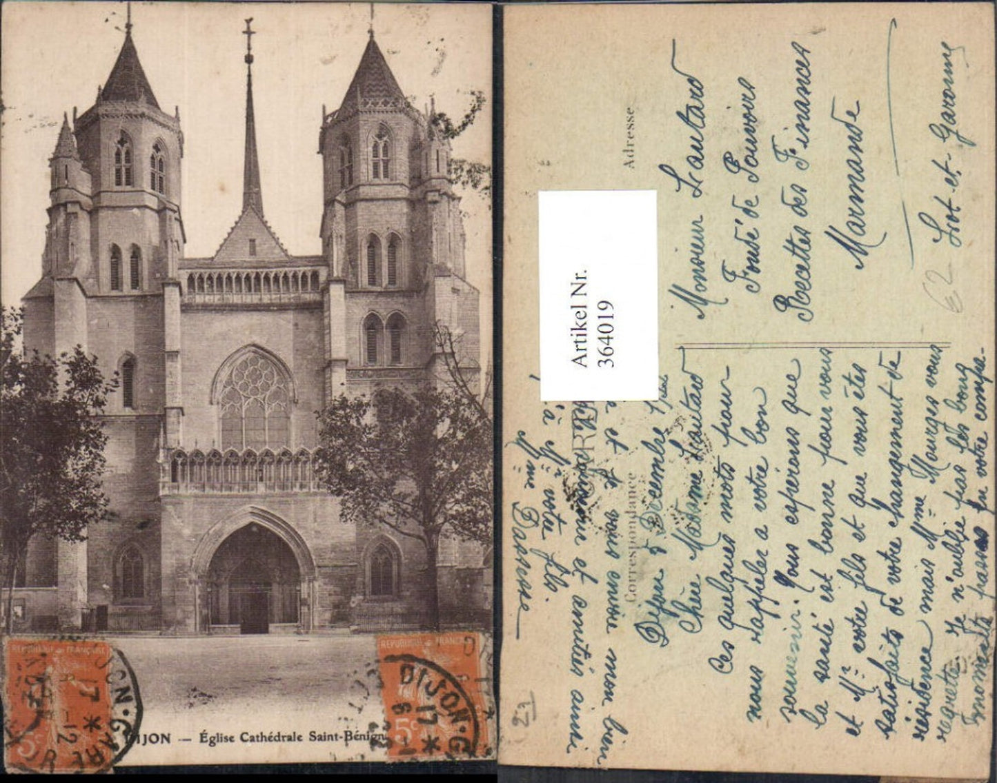 364019,Kirche Dijon Eglise Cathedrale Saint Benigne