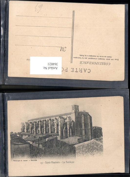 364021,Kirche Saint Maximin La Basilique Basilika