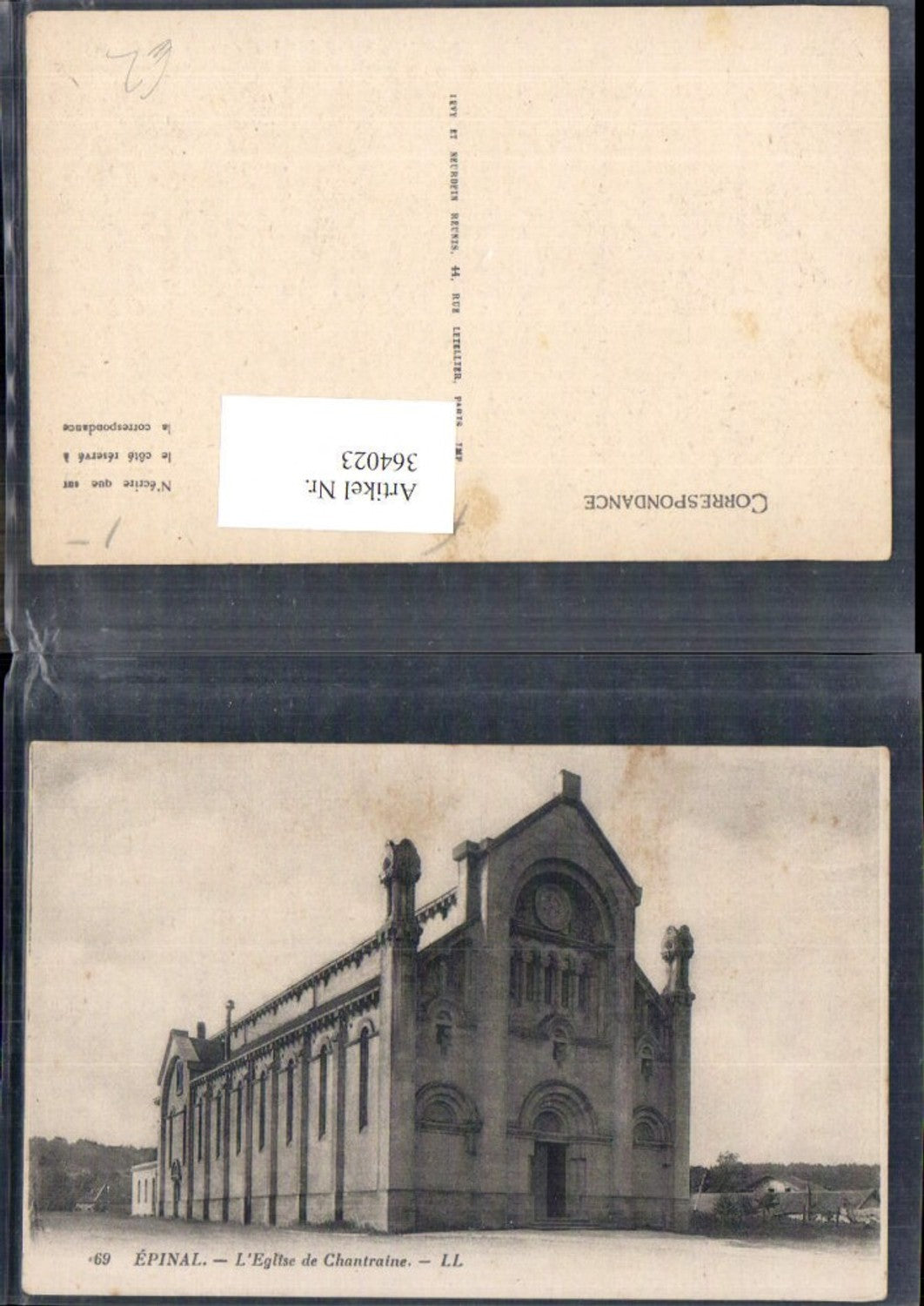 364023,Kirche Epinal L Eglise de Chantraine