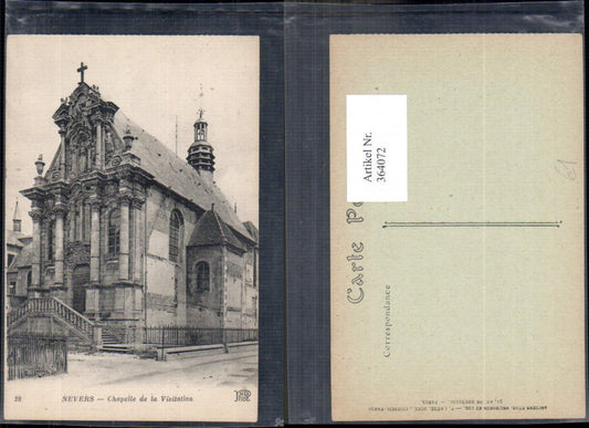 364072,Kirche Nevers Chapelle de la Visitation