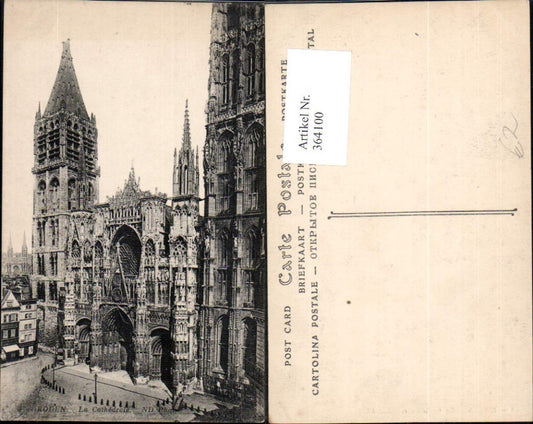 364100,Kirche Rouen La Cathedrale Kathedrale