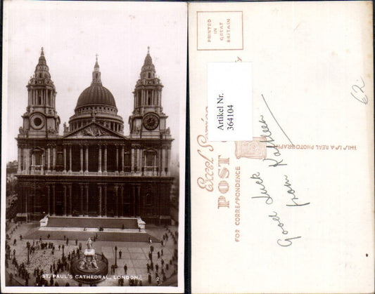 364104,Kirche London St Pauls Cathedrale