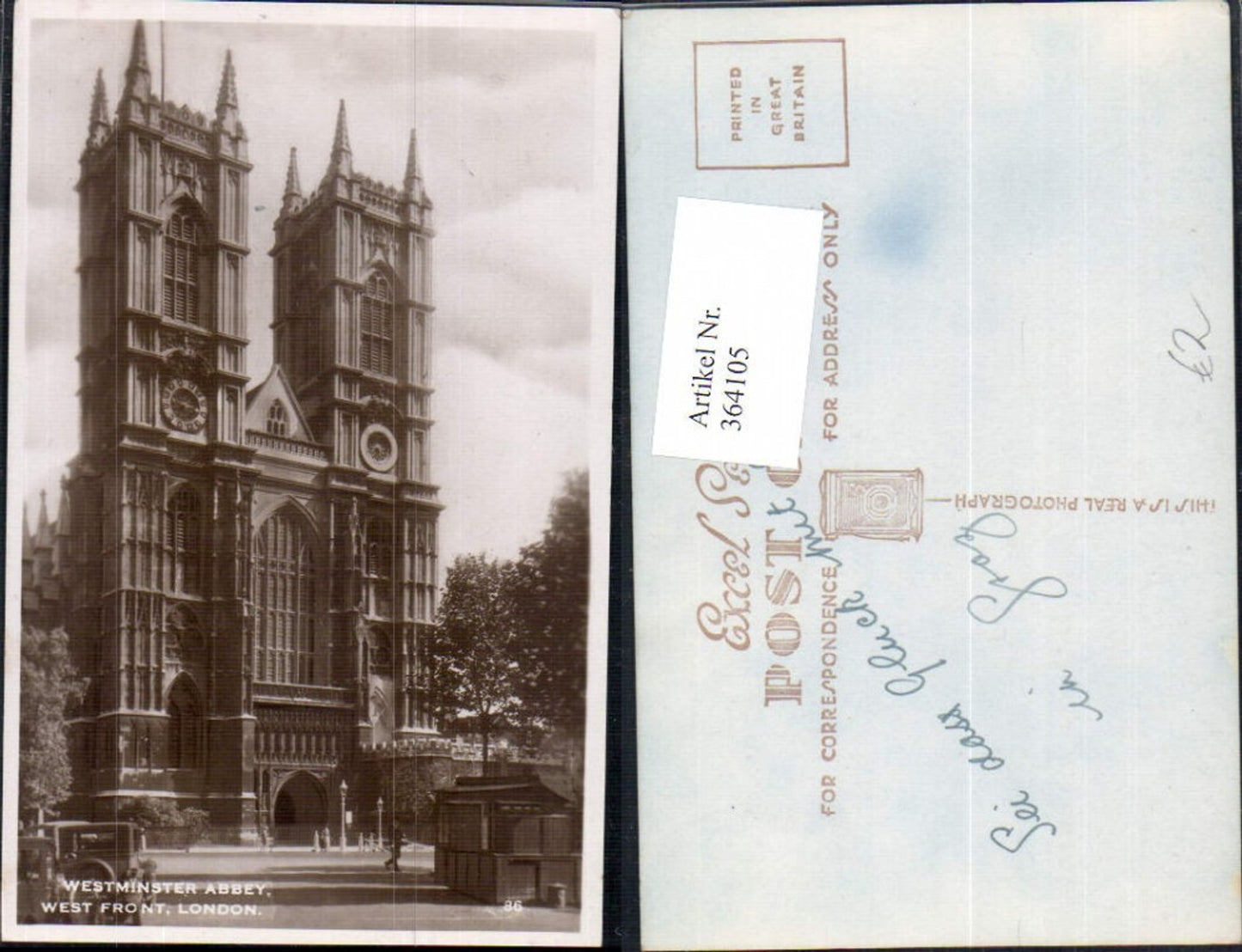 364105,Kirche London Westminster Abbey West Front