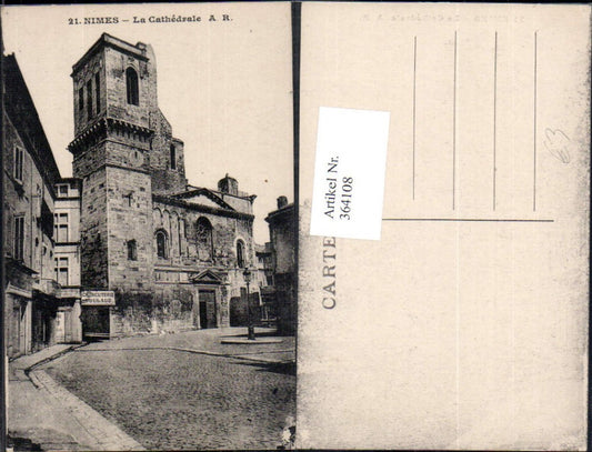 364108,Kirche Nimes La Cathedrale