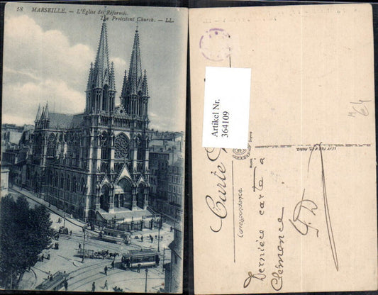 364109,Kirche Marseille L Eglise des Reformes The Protestant Church