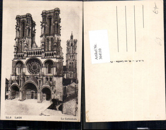 364110,Kirche Laon La Cathedrale