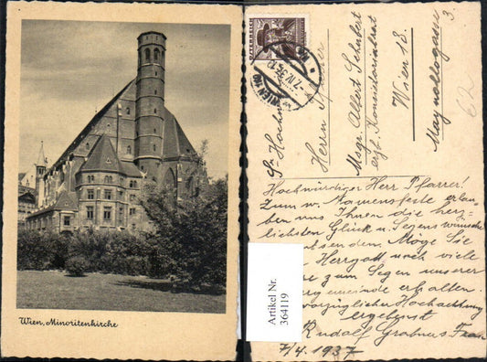 364119,Kirche Wien Minoritenkirche