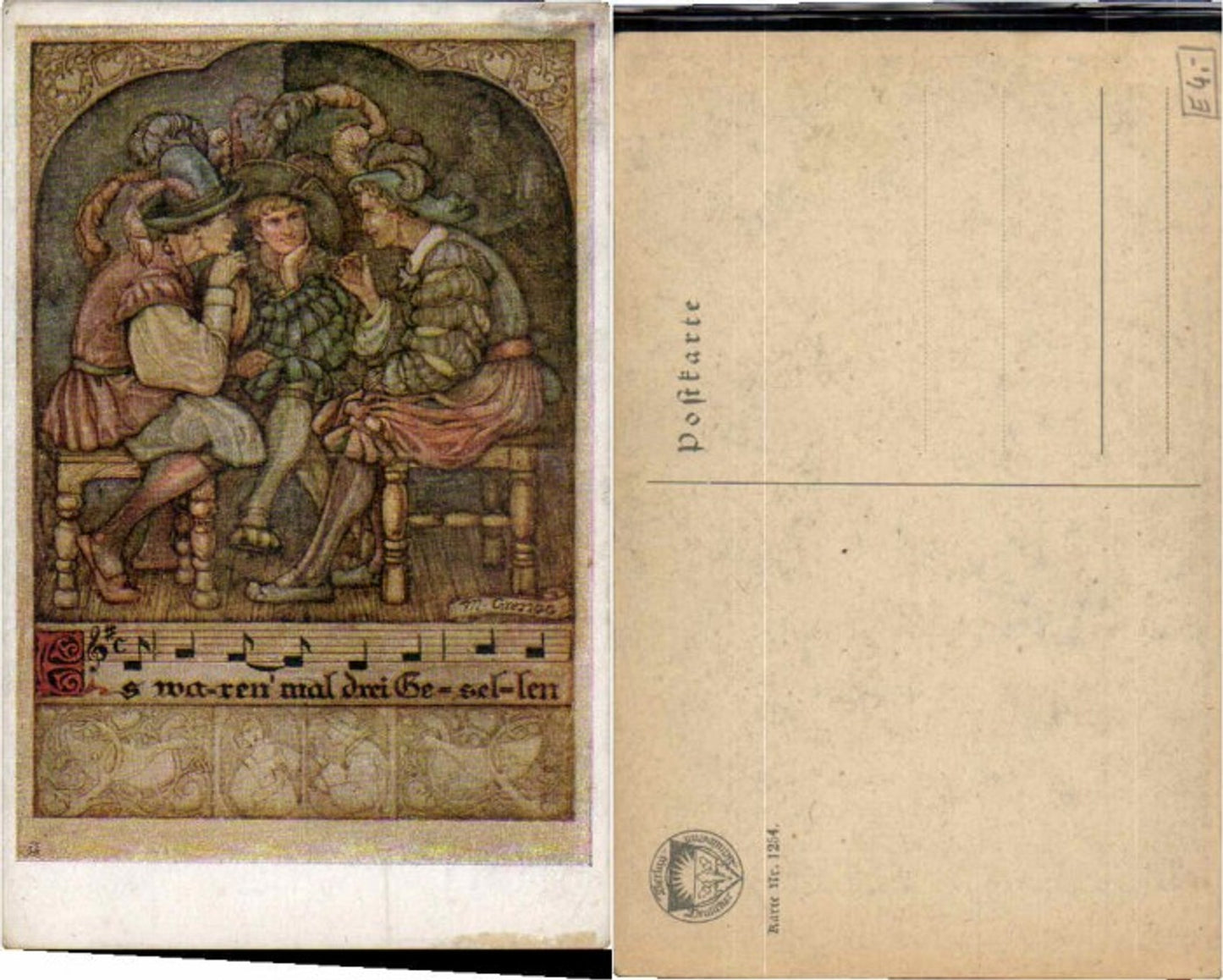 62878,Dt Schulverein 1254 Es waren Gesellen M. Grengg