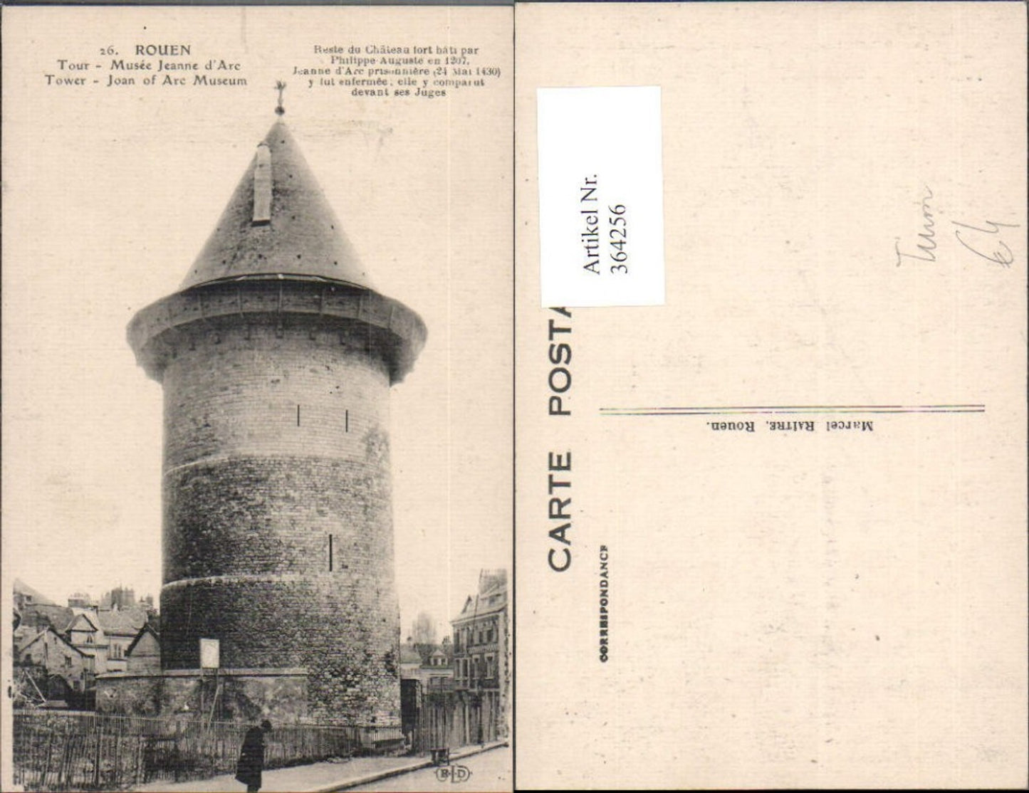 364256,Turm Rouen Tour Musee Jeanne de Arc Tower Joan of Arc Museum