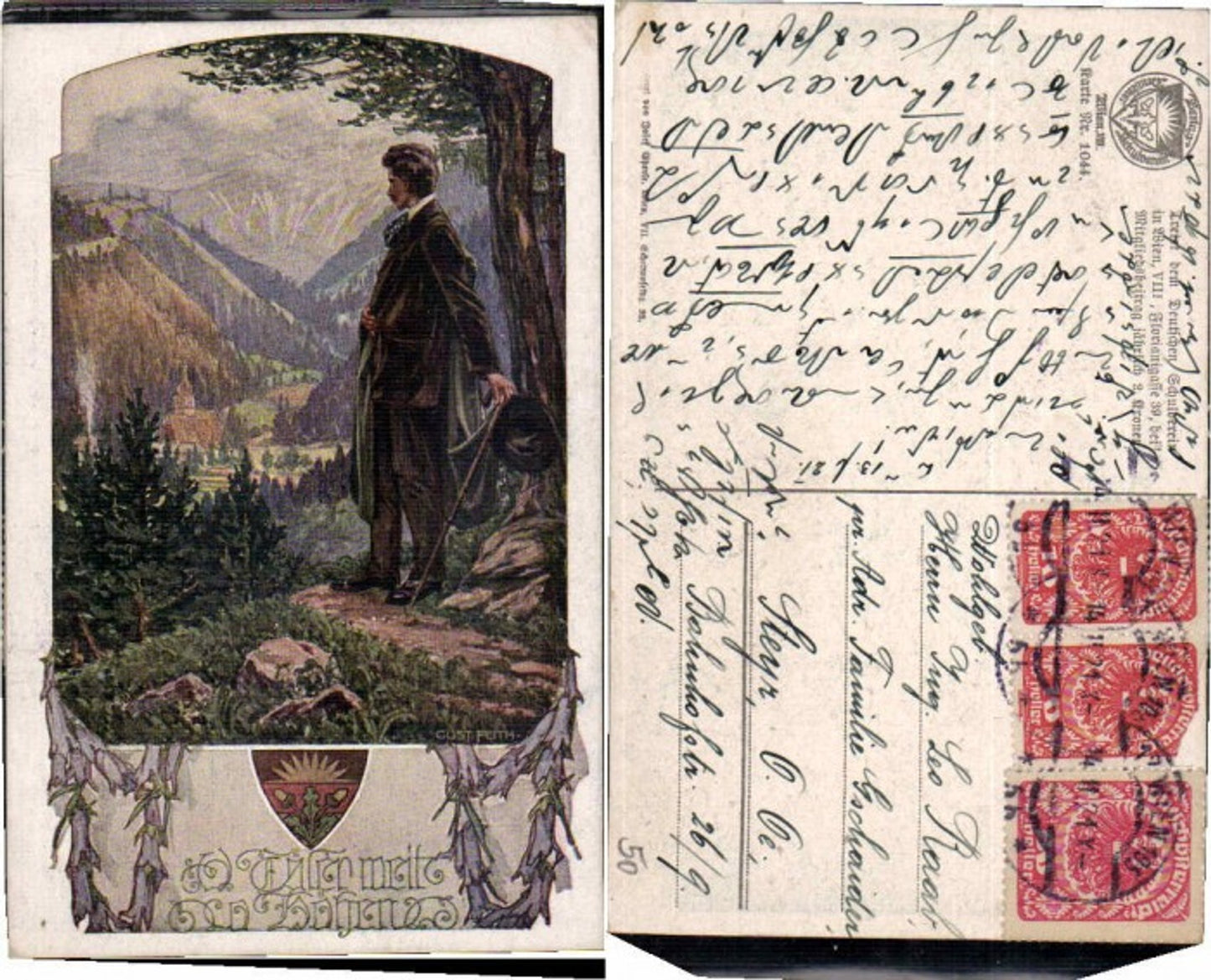 62950,Dt Schulverein 1044 G. Feith Täler mit Höhen