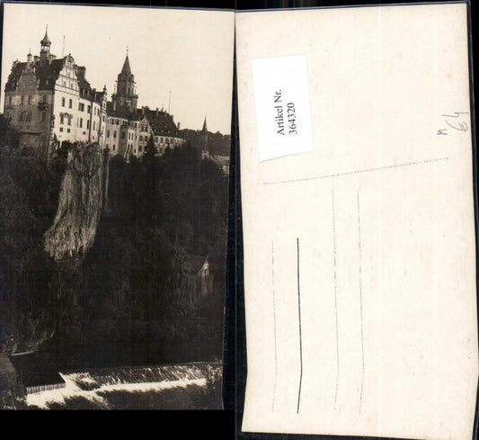 364320,Foto Ak Burg Schloss Talsperren i. Vordergrund