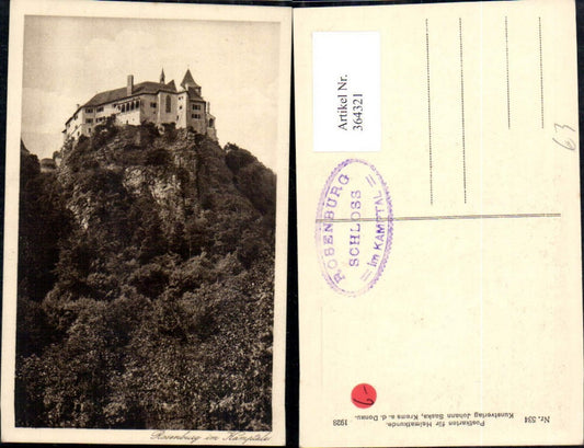 364321,Burg Rosenburg i. Kamptal Rosenburg-Mold