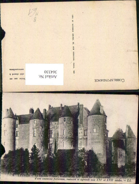 364330,Schloss Luynes Le Chateau Ouest