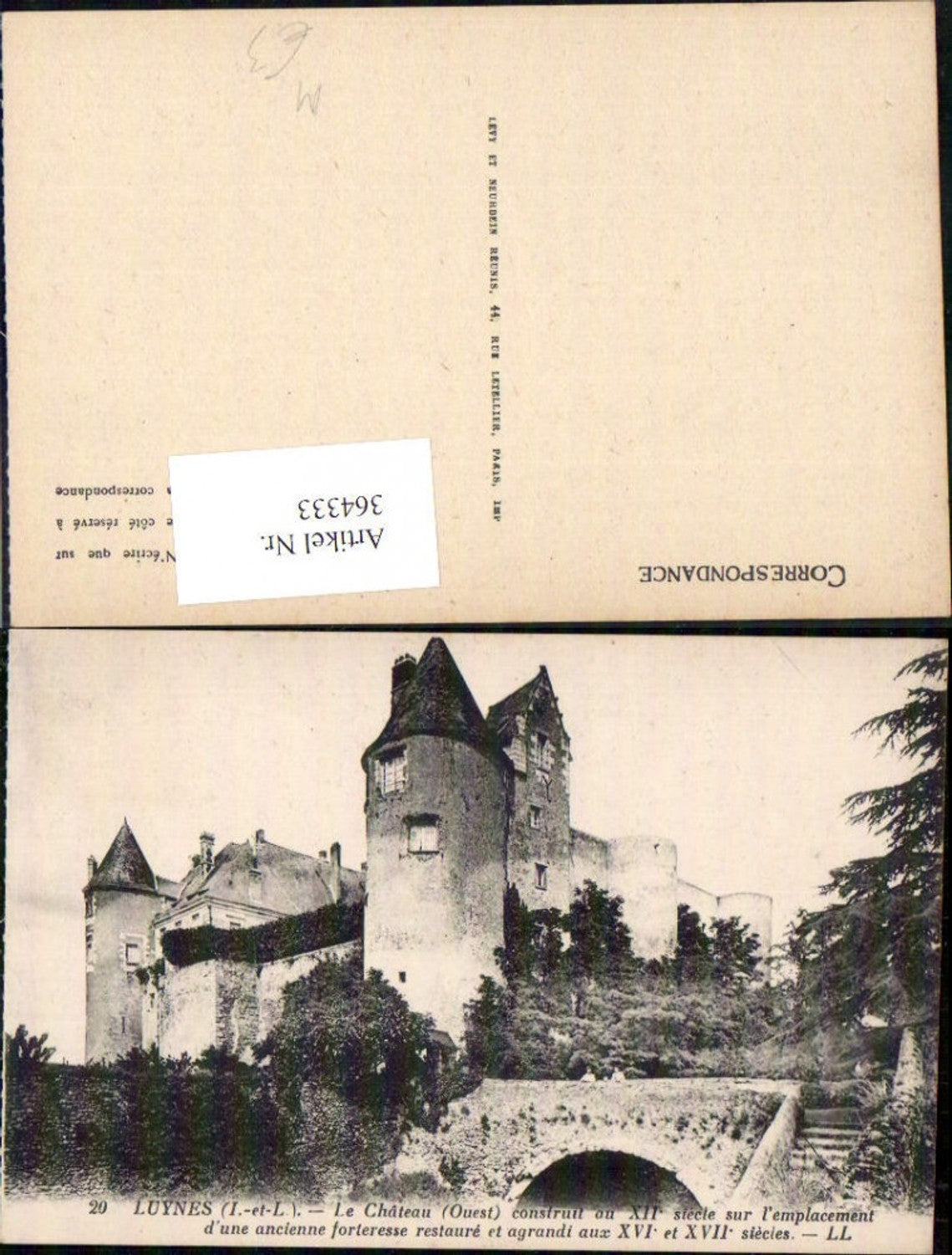 364333,Schloss Luynes Le Chateau Ouest